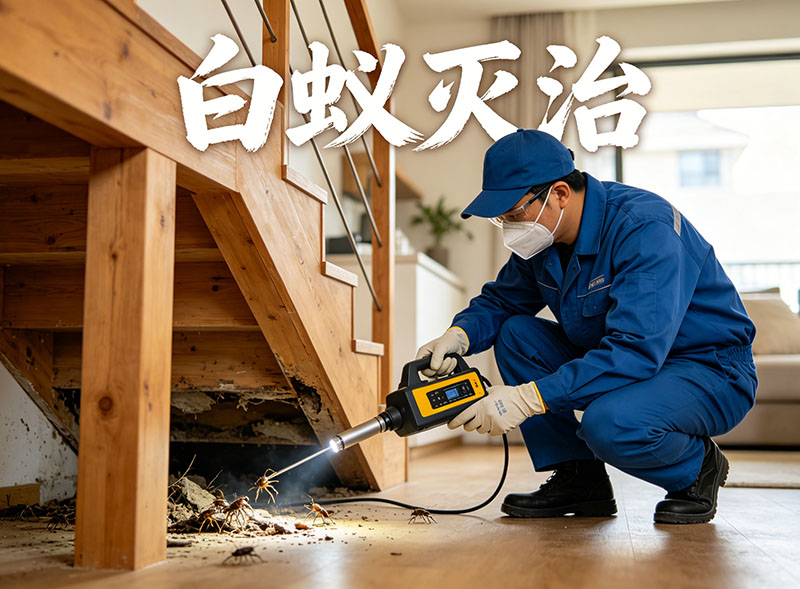 普陀区白蚁灭治服务｜专业消杀，筑牢建筑安全防线